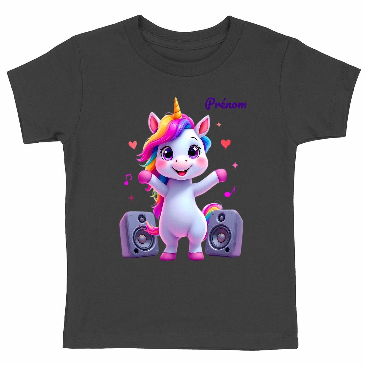 t-shirt - face_noir